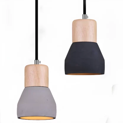 Lampa wisząca Concrete do przedpokoju