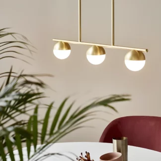 Lampa wisząca Contina nad stół w jadalni