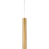 Złota tuba - lampa wisząca Austin do łazienki i kuchni