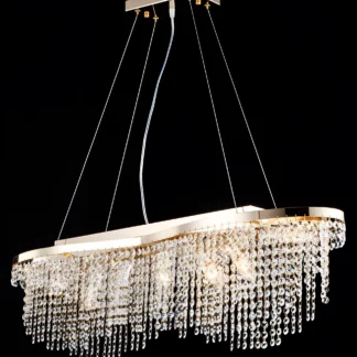 Luksusowa lampa wisząca glamour z kryształków Tois - Maytoni