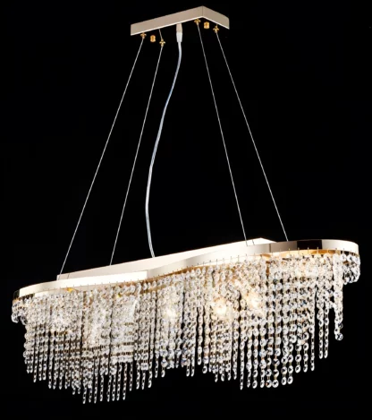 Luksusowa lampa wisząca glamour z kryształków Tois - Maytoni