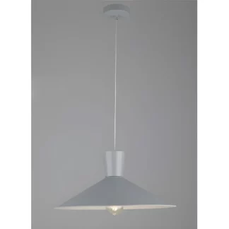 Lampa wisząca Elista nad biblioteczkę w salonie