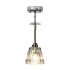 Lampa wisząca Estera - kolor srebrny - BATH/AGATHA1P BN
