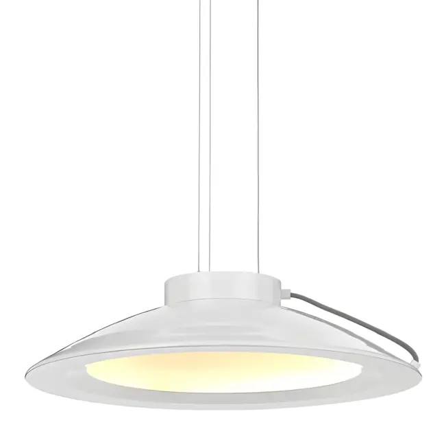 Lampa wisząca Europa - kolor biały - EUROPA/P/C