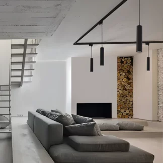 Lampa wisząca Eye - kolor Czarny - 9338