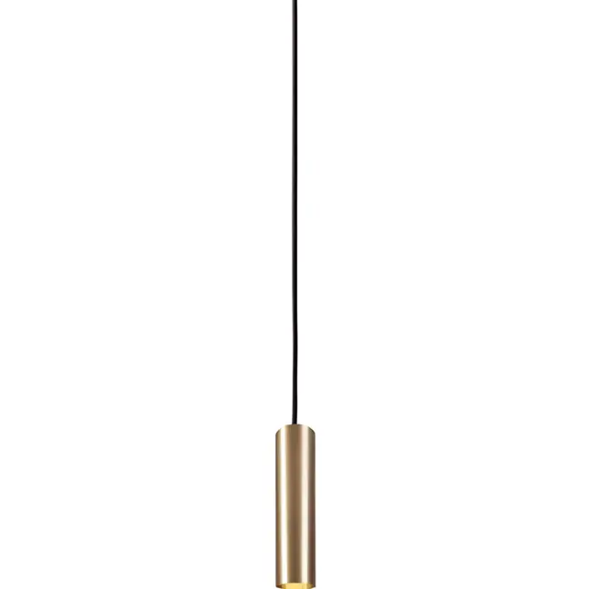 Lampa wisząca Eye - złota tuba