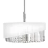 Lampa wisząca Gigi - kolor biały, srebrny - HK/GIGI/3P