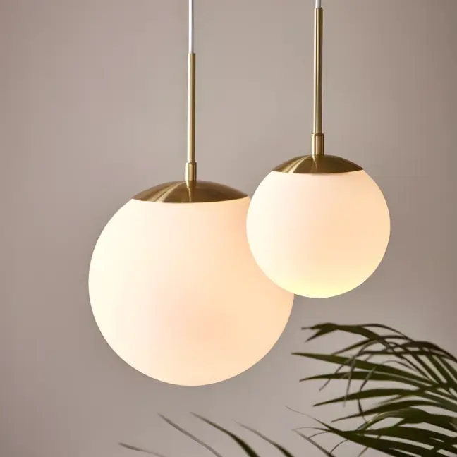 Lampa wisząca Grant 25 nad komodę w sypialni