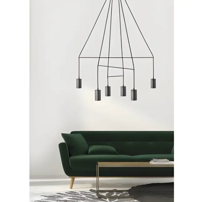 Lampa wisząca Imbria - kolor Czarny - 9675
