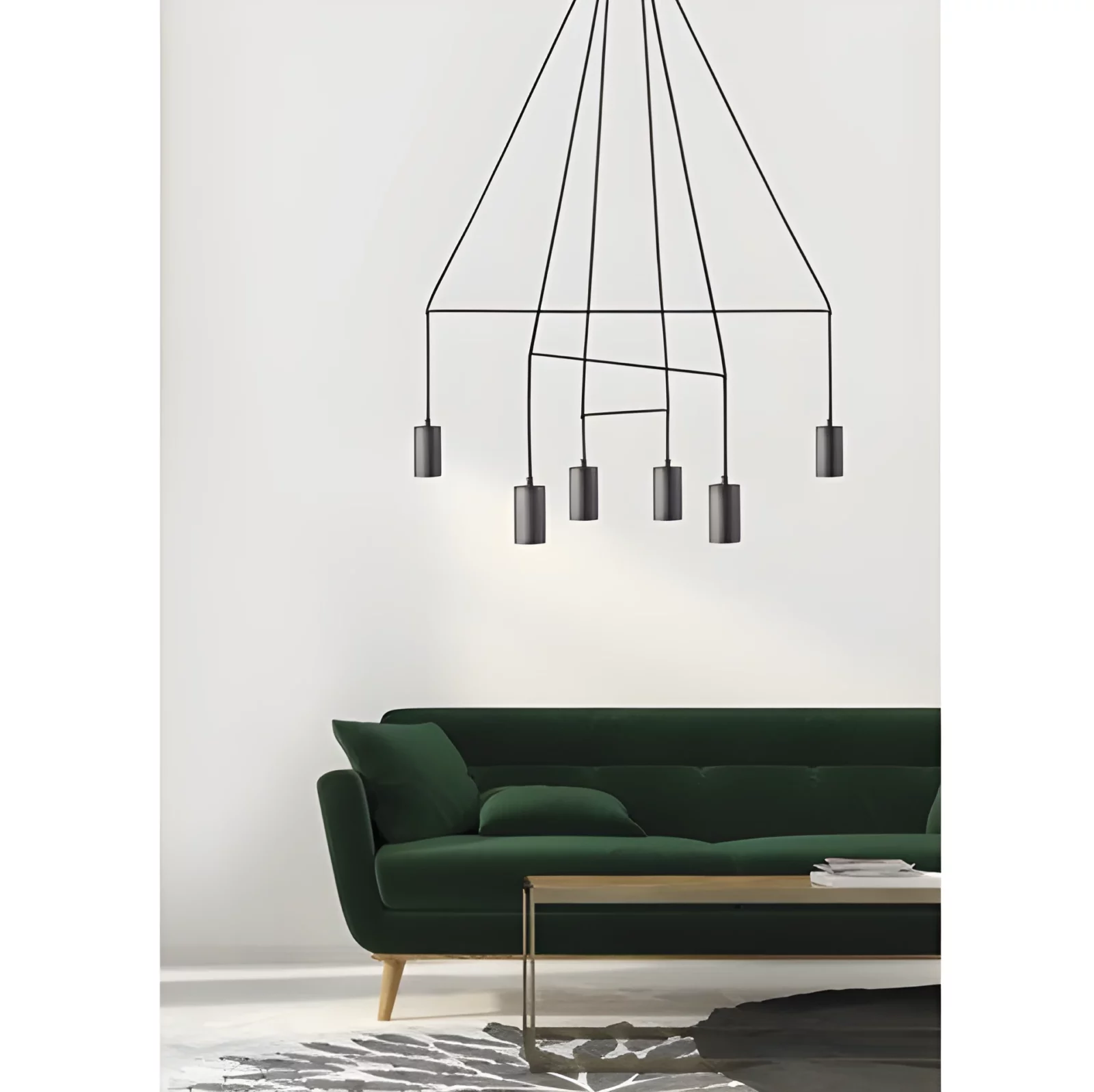 Lampa wisząca Imbria - kolor Czarny - 9675