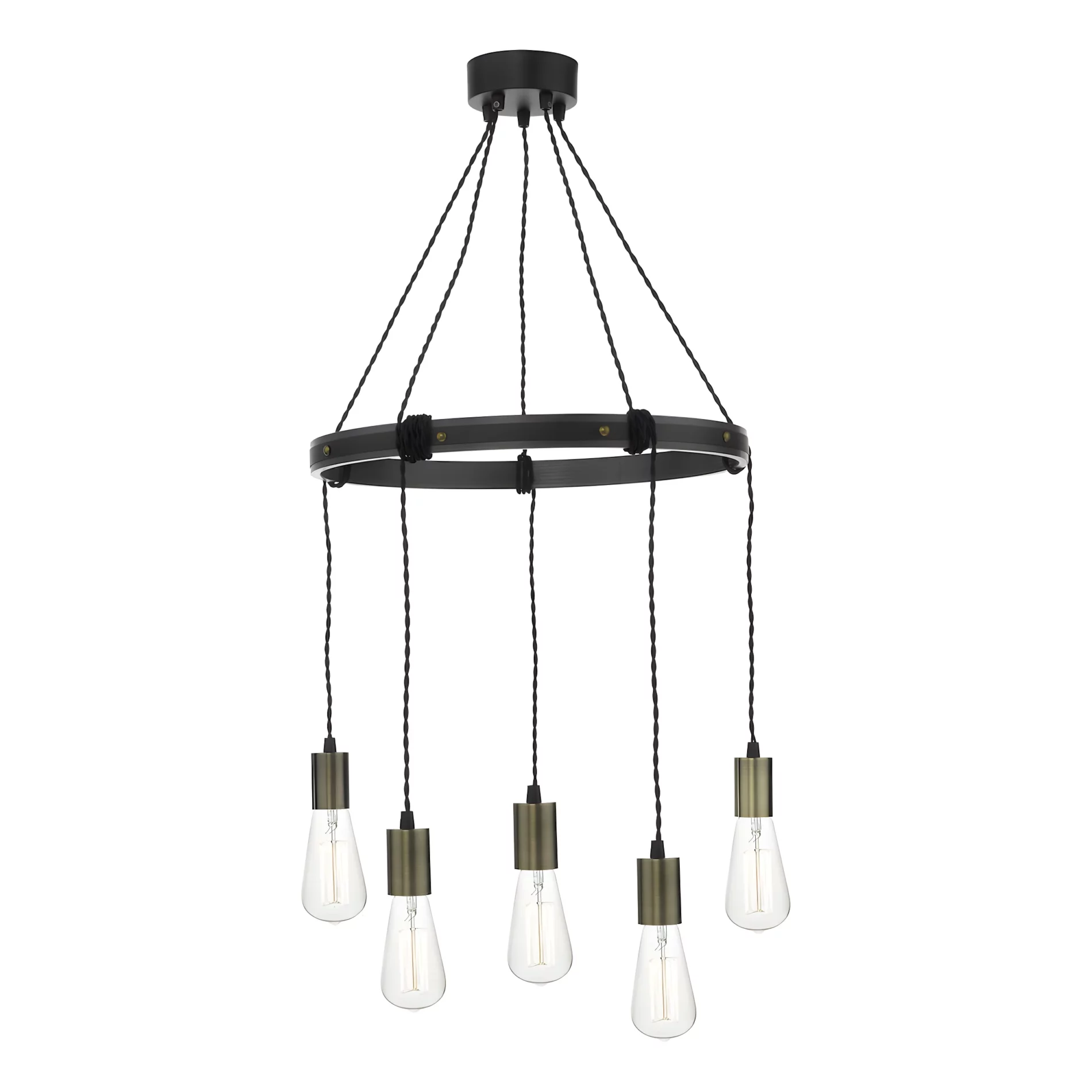 Lampa wisząca Ivan do dużego salonu