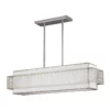 Lampa wisząca Kenney  - kolor biały, srebrny - FE/KENNEY/ISLE