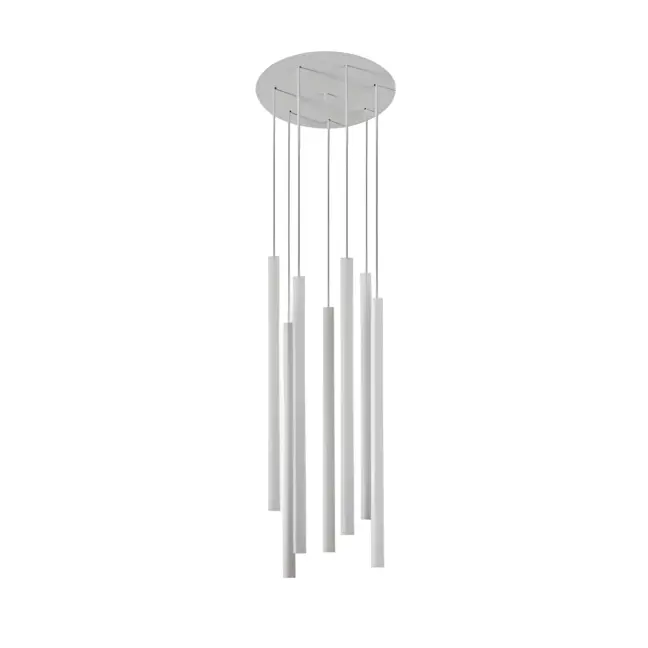Lampa wisząca Laser nad stolik kawowy w salonie
