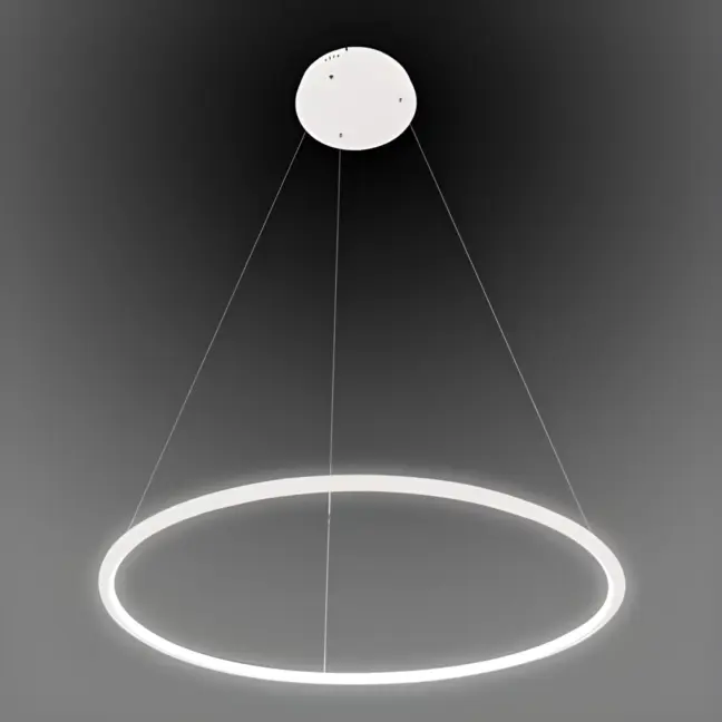 Lampa wisząca Shape - kolor biały - LA073/P_100_in_3k_white