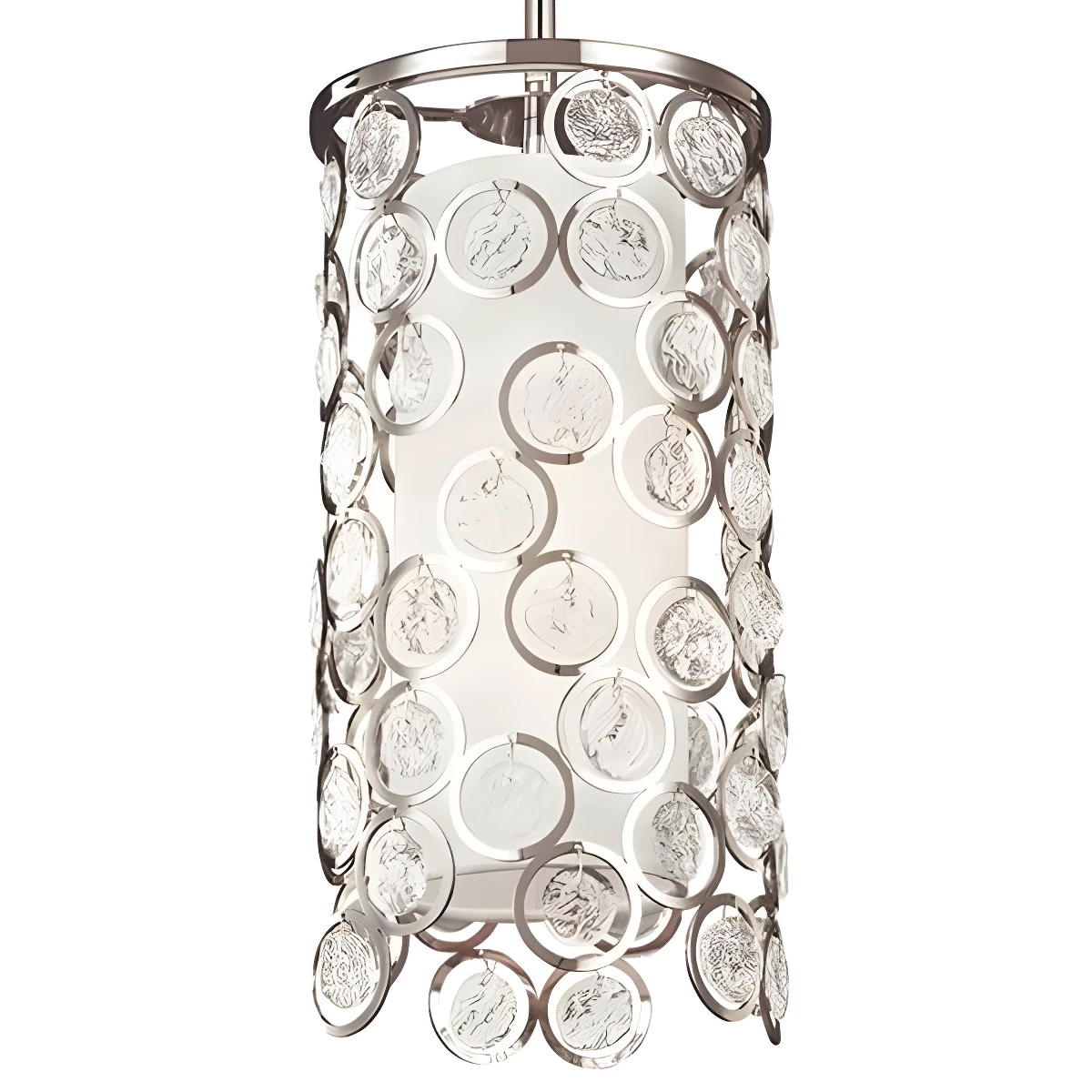 Lampa wisząca Lexi - kolor biały, srebrny - FE/LEXI/MP