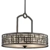 Lampa wisząca Loom - kolor beżowy, brązowy - KL/LOOM/P/A