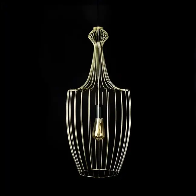 Lampa wisząca Luksor L - złota