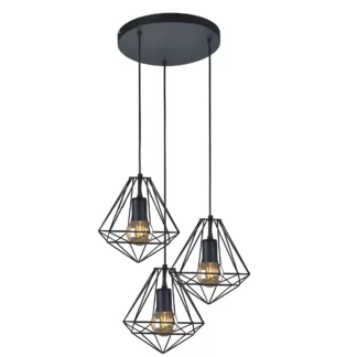 Lampa wisząca Marko - kolor Czarny - K-4006