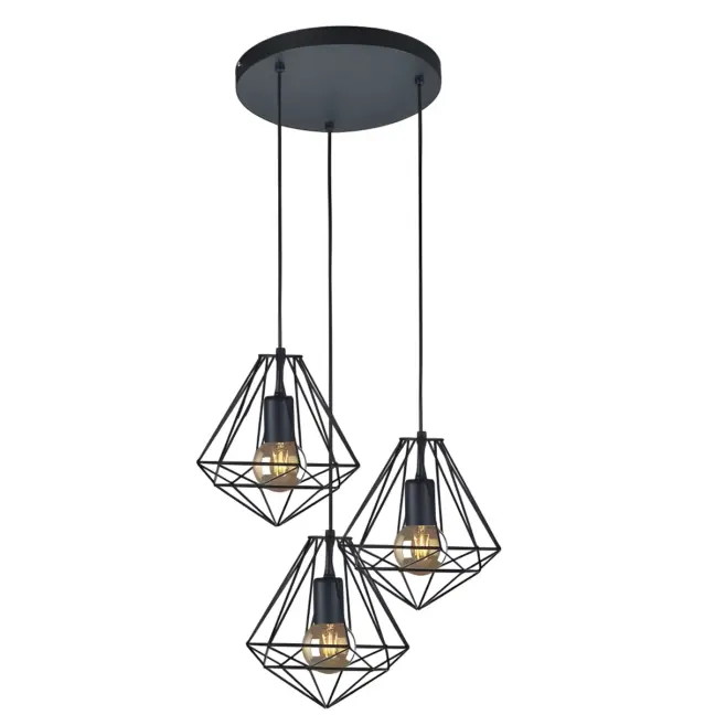 Lampa wisząca Marko - kolor Czarny - K-4006