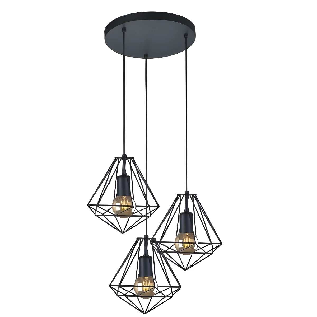 Lampa wisząca Marko - kolor Czarny - K-4006