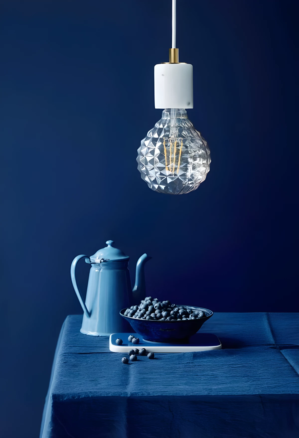 Lampa wisząca Siv - kolor biały - 45883001