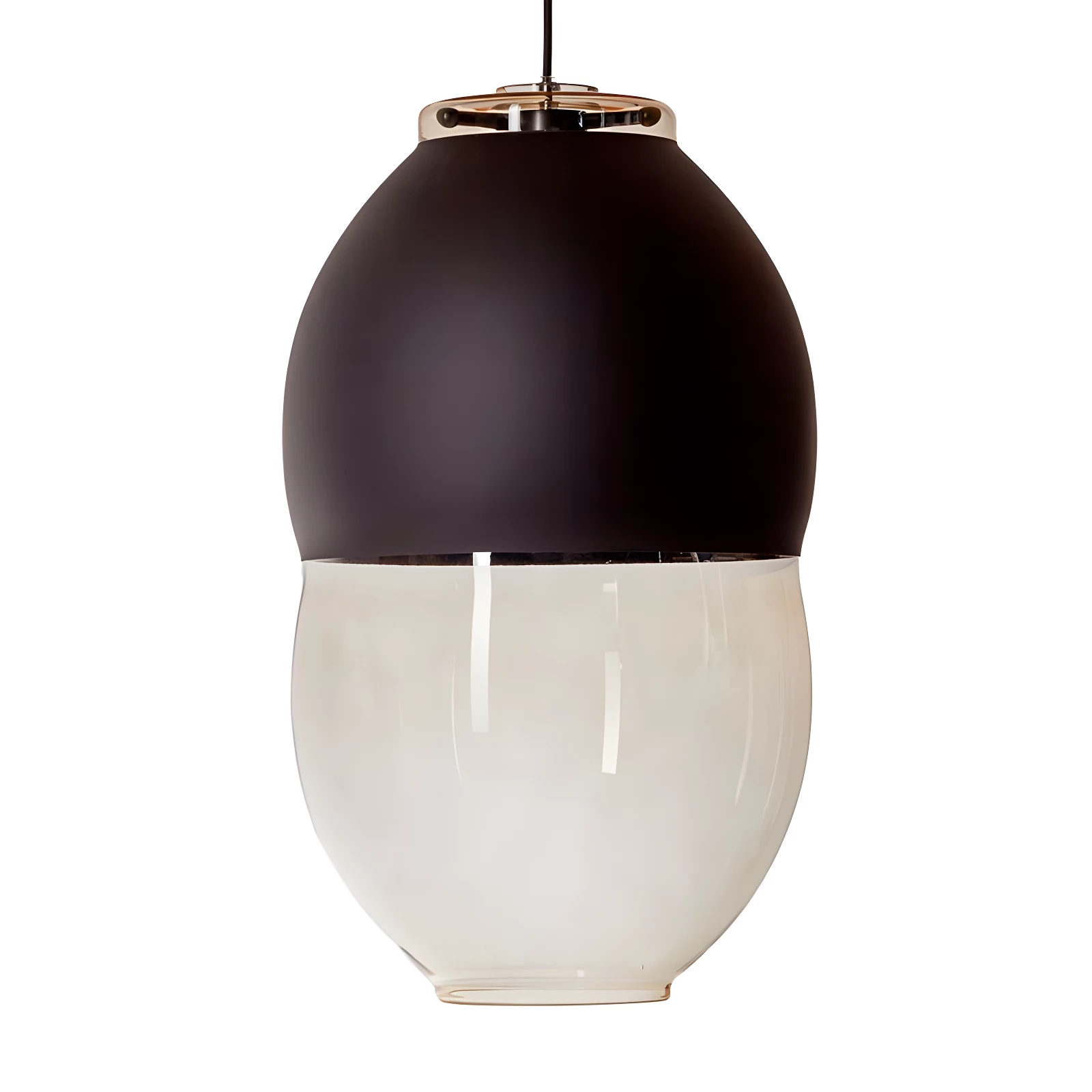 Lampa wisząca Miranda Long do nowoczesnej sypialni