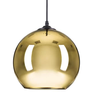 Lampa wisząca Mirror Glow M nad wyspę w kuchni