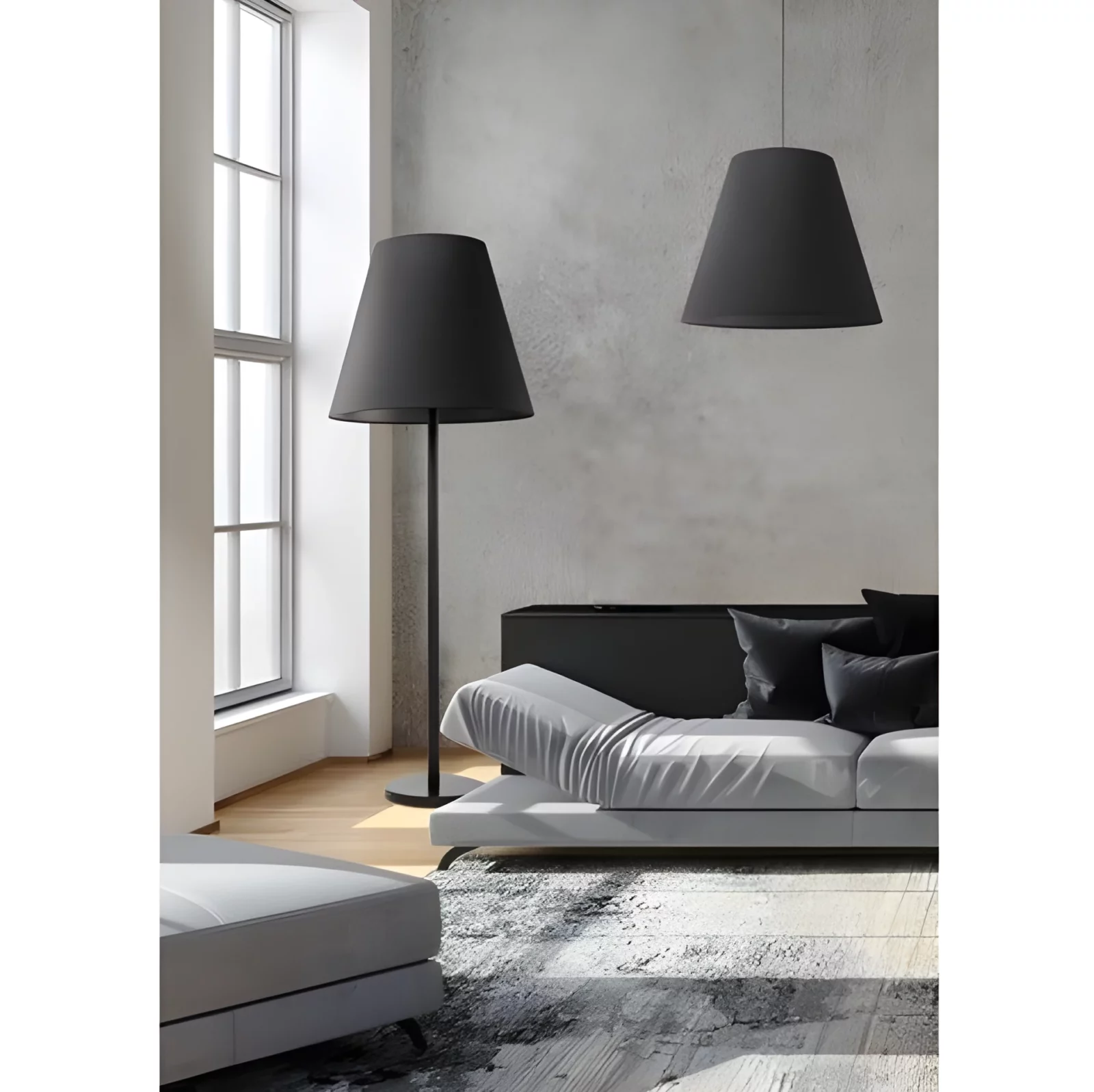 Lampa wisząca Moss - kolor Czarny - 9737