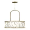 Lampa wisząca Nest  - kolor biały, srebrny - HK/NEST/P/B SL