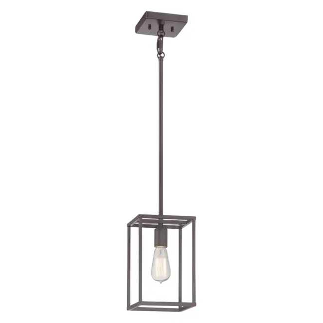 Lampa wisząca New Harbor - kolor brązowy - QZ/NEWHARBOR/P