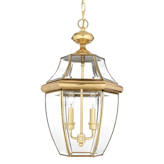 Lampa wisząca Newbury - kolor transparentny, złoty - QZ/NEWBURY8/L