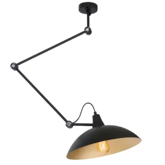 Metalowa lampa sufitowa Melos - loftowa