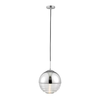 Lampa wisząca Paloma - kolor srebrny, transparentny - 68959