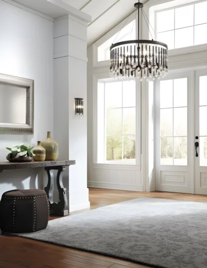 Lampa wisząca Piper - kolor brązowy - KL/PIPER/6P