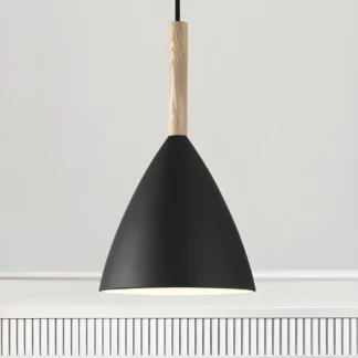 Lampa wisząca Pure - kolor Czarny - 43293003