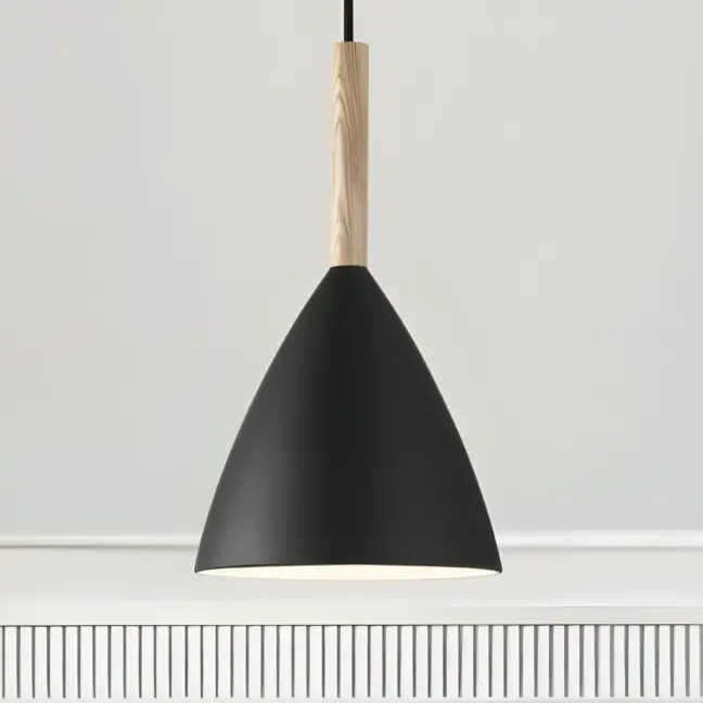 Lampa wisząca  Pure  - kolor Czarny - 43293003