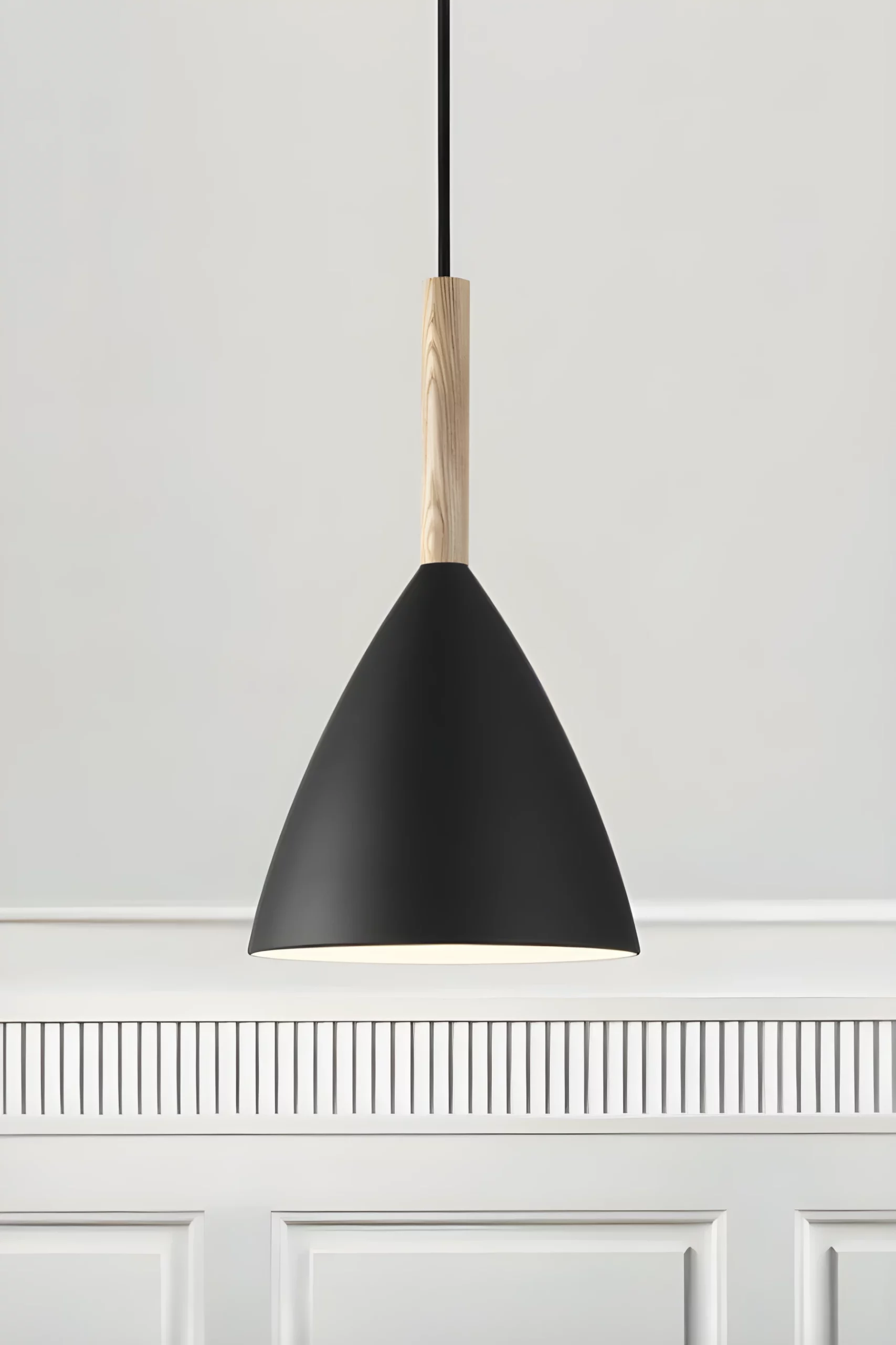 Lampa wisząca Pure - kolor Czarny - 43293003