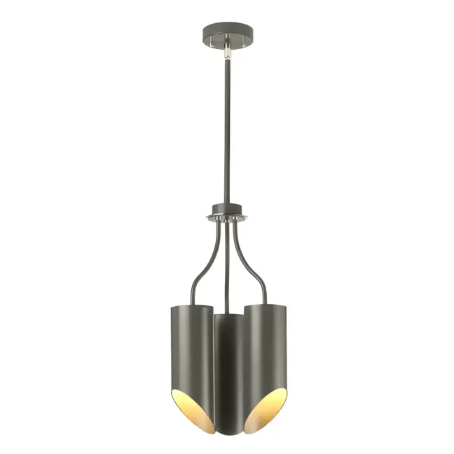 Lampa wisząca Quinto - kolor Szary - QUINTO3 GPN
