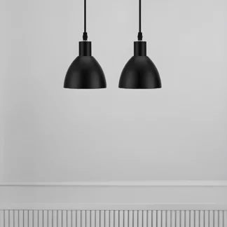 Lampa wisząca Ray - kolor Czarny - 63233003