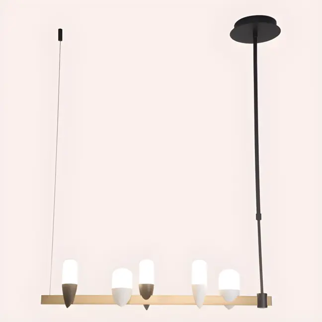 Lampa wisząca Sakai do oryginalnego salonu