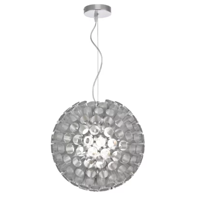 Lampa wisząca Serafina nad stolik w salonie