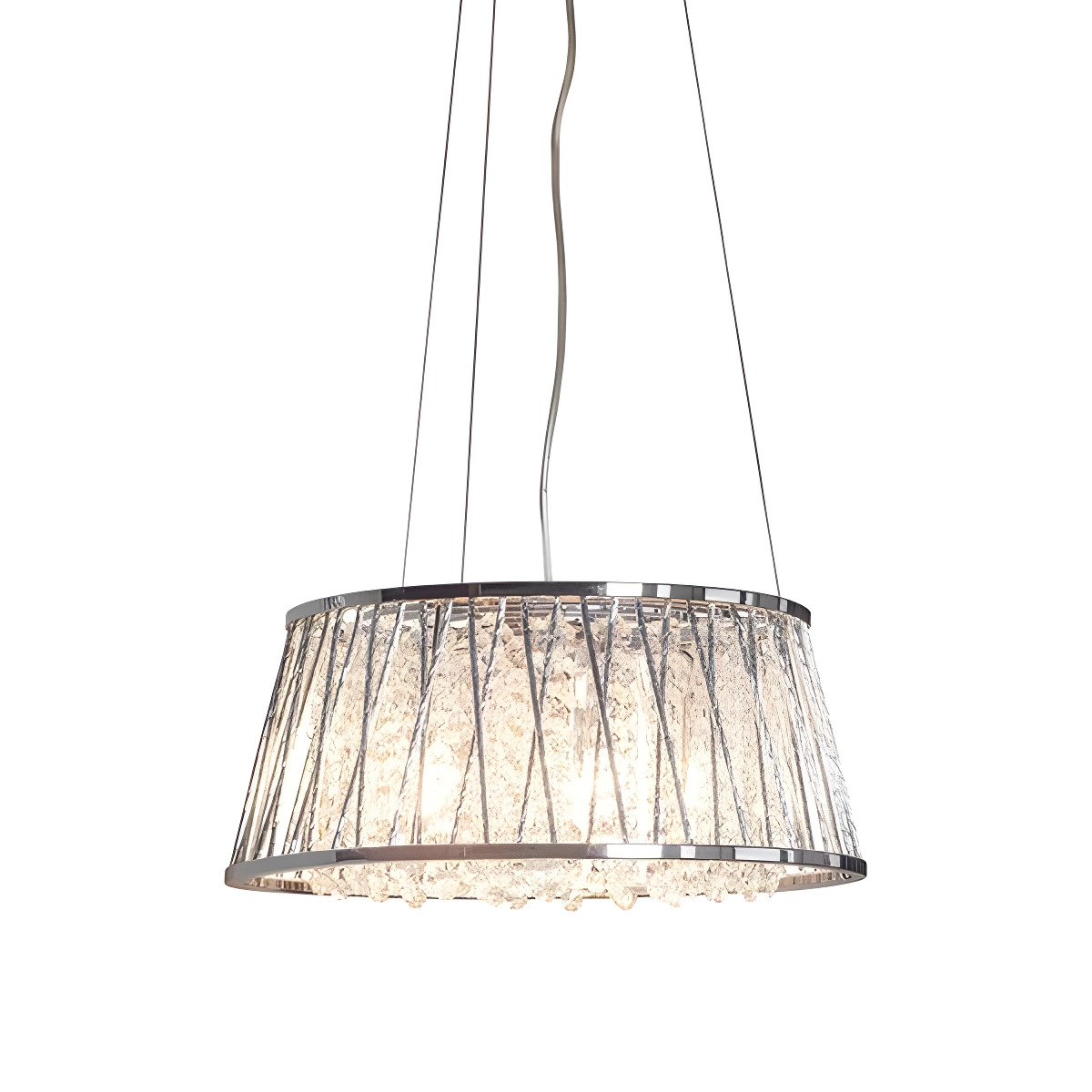 Lampa wisząca Sophia - kolor srebrny - 76694