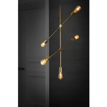 Lampa wisząca Sticks do pokoju dziennego
