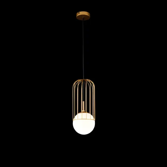 Lampa wisząca Telford do nowoczesnej sypialni