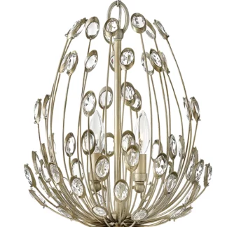 Lampa wisząca Tulah - kolor srebrny, złoty - HK/TULAH/3P