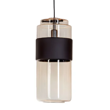 Lampa wisząca Umbriel Long - bursztynowa