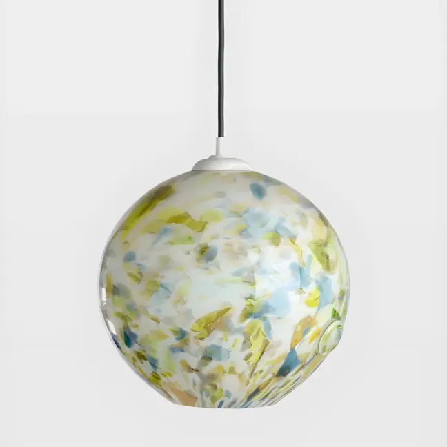 Lampa wisząca Cętki - kolor biały, żółty, Niebieski, Zielony - LGH0570