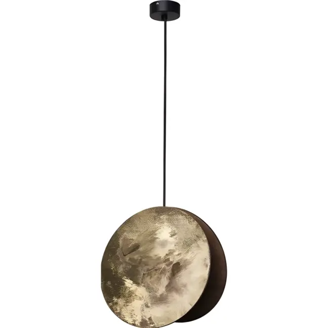 Lampa wisząca Wheel jako dekoracja salonu