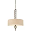 Lampa wisząca Celestial - kolor beżowy, brązowy - KL/CELESTIAL/3P