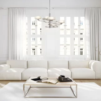 Żyrandol Aleeka - kolor srebrny - KL/ALEEKA3